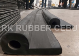 p-type rubber gate seal
