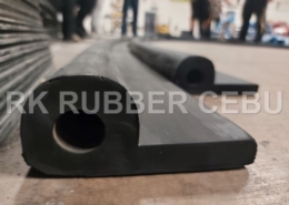 p-type rubber gate seal