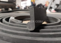 p-type rubber gate seal