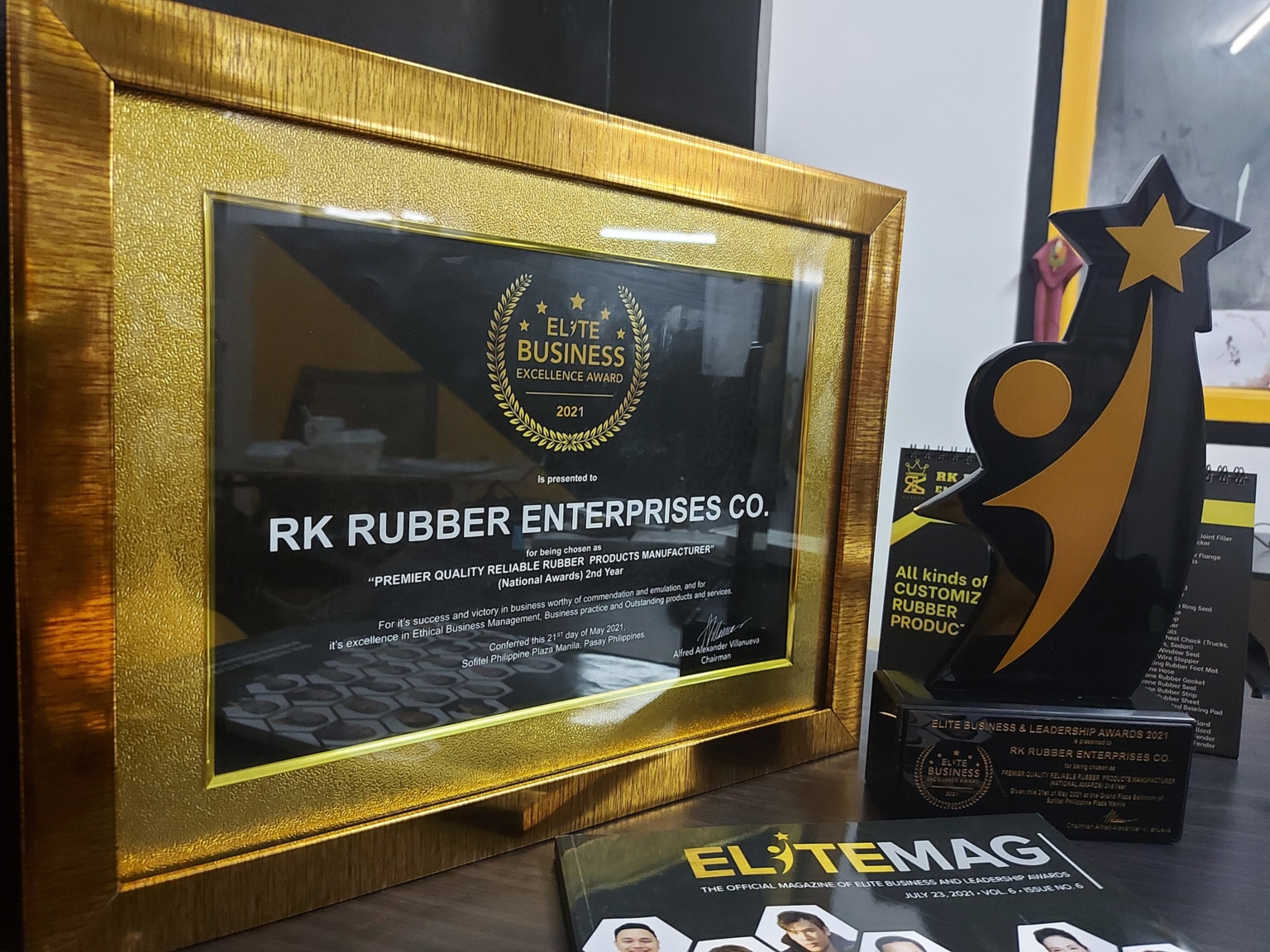 rk rubber cebu - elite business